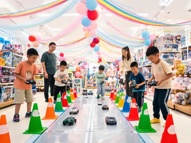 Birthday RC activity track